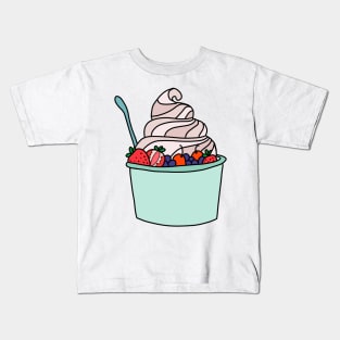 frozen yogurt Kids T-Shirt